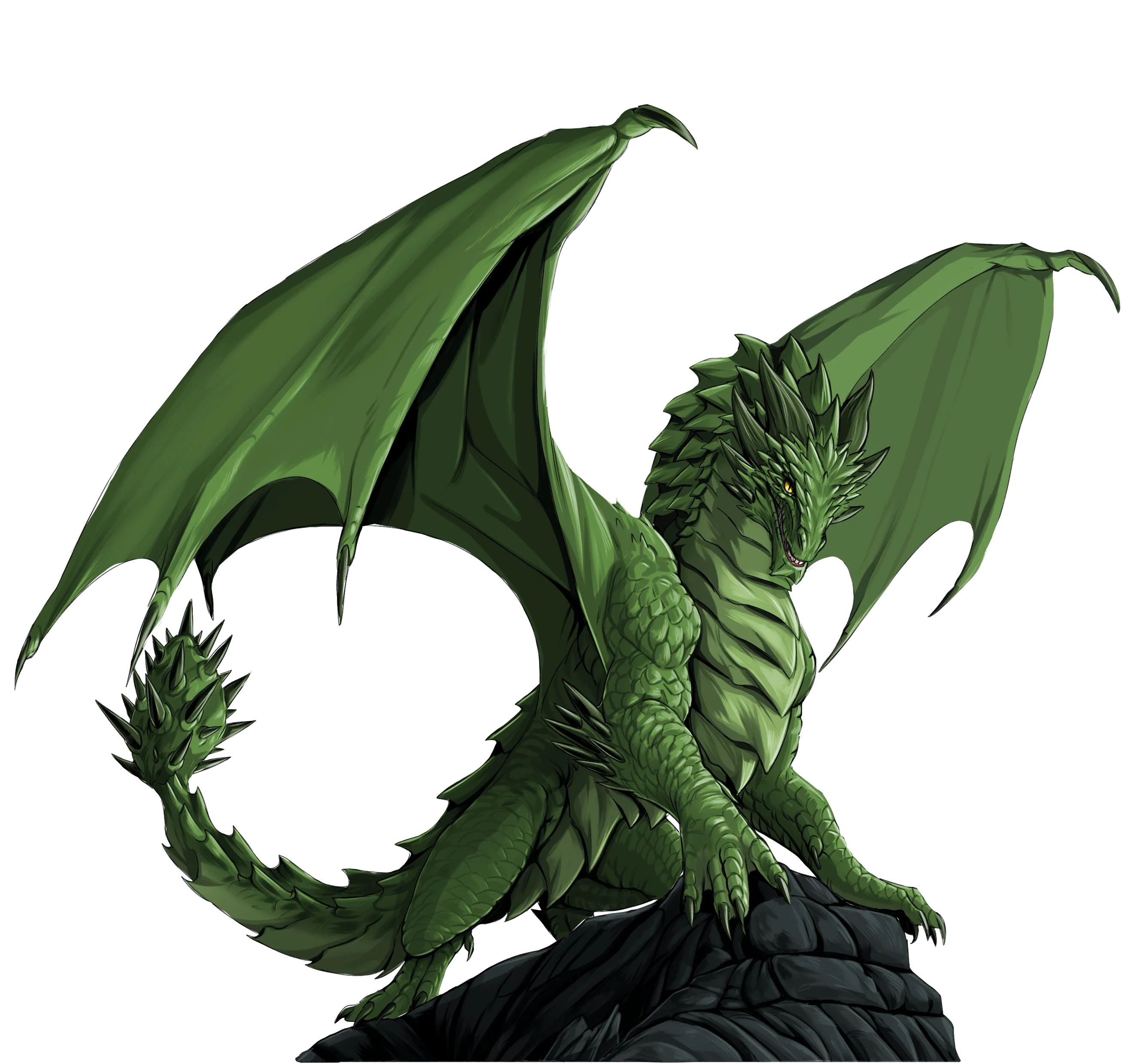 Ainluach, a green morningstartail