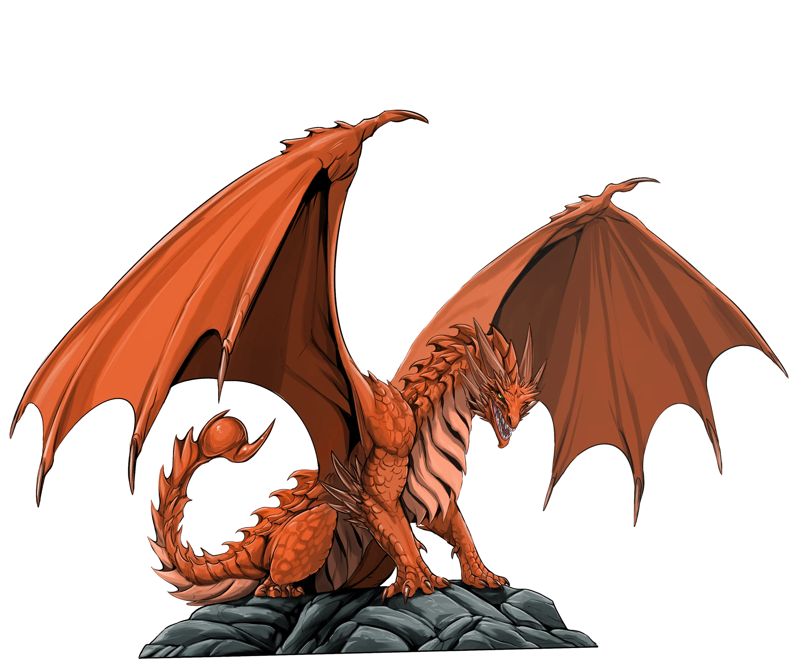 Raeboch, an orange scorpiontail